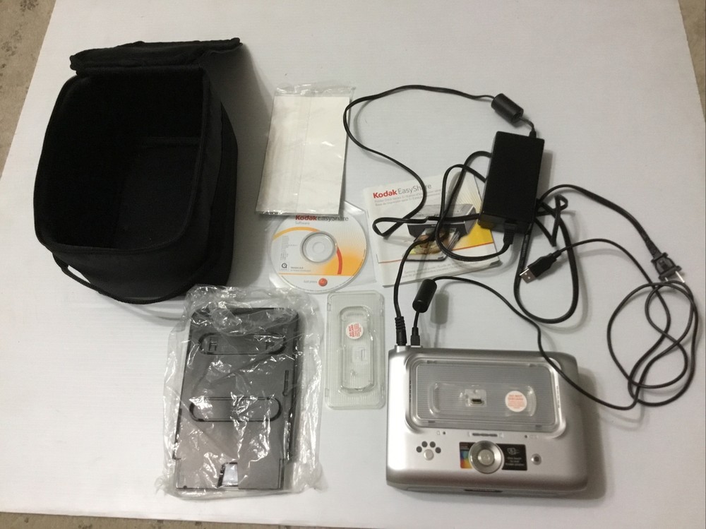 Kodak EasyShare Series 3 Photo Printer Digital Camera Dock AC Adapter Paper Tray