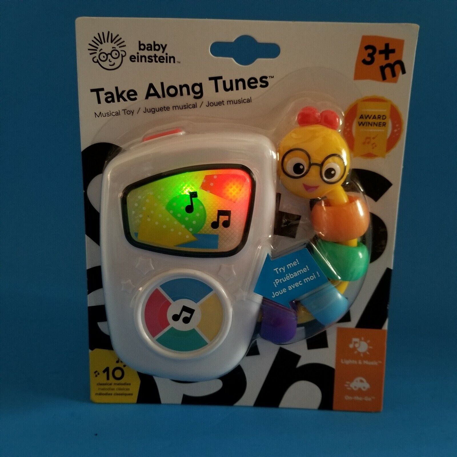 Baby Einstein Take Along Tunes Musical Toy! Lights Music, 10