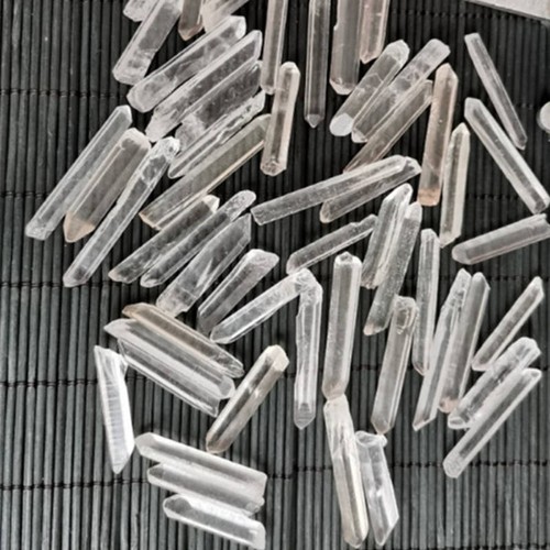 40-60mm Natural Clear Quartz Crystal Point Wand Healing Monocrystal Gem Obelisk - Picture 13 of 13