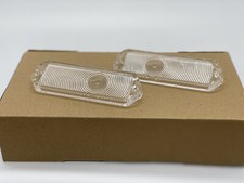 1963 Chevrolet Impala Bel Air Biscayne Clear Parking Lamp Lenses Pair Rh Lh