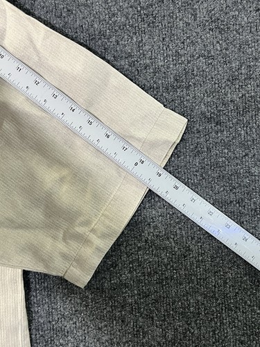VINTAGE Territory Ahead Polo Shirt Mens 2XL XXL Beige Lightweight Breathable Men - Picture 10 of 12
