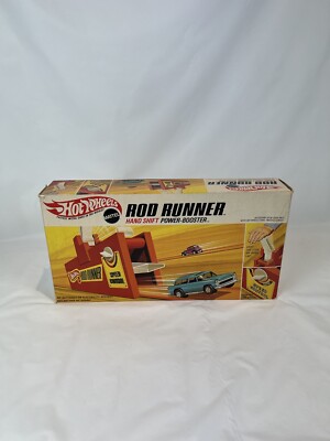 1969 HOT WHEELS REDLINE ROD RUNNERS HAND SHIFT POWER-BOOSTER COMPLETE SET 