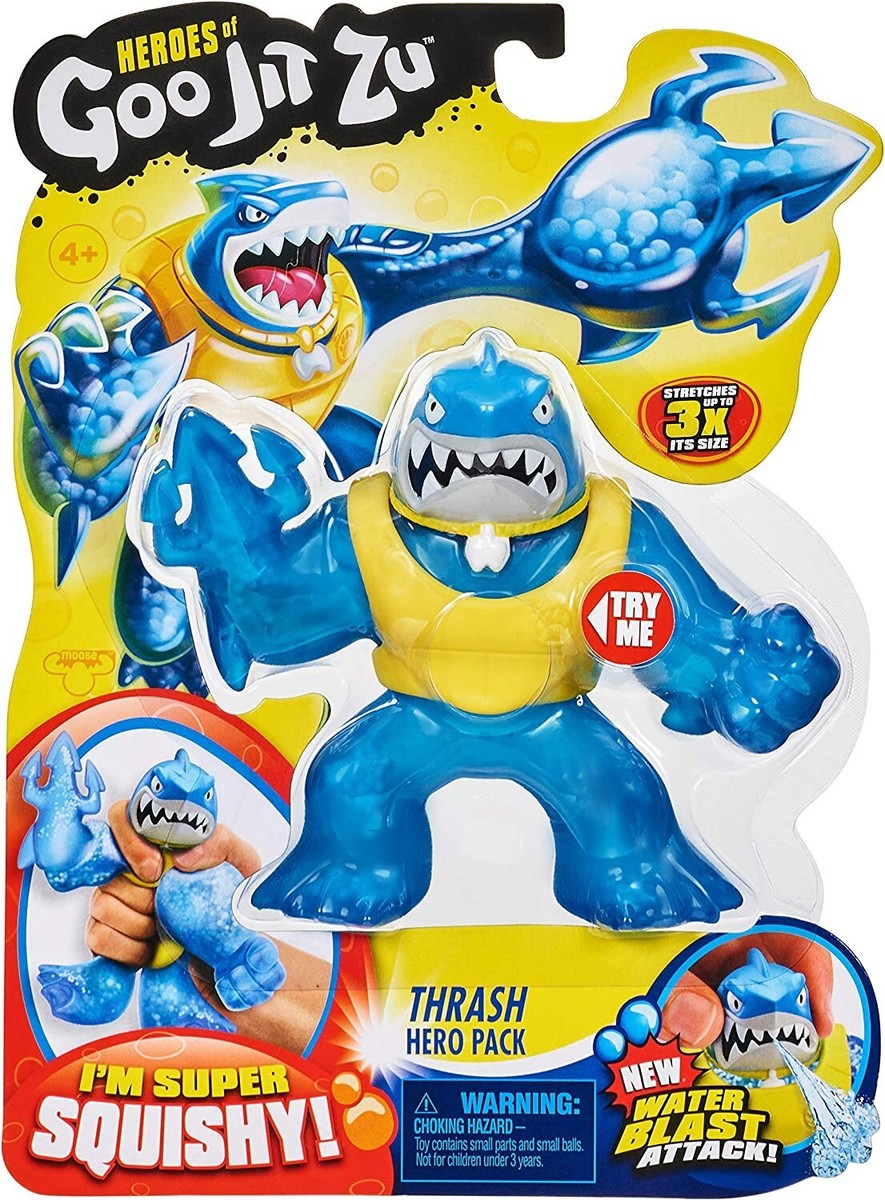 2020 Heroes of Goo JIT Zu Dino Power Thrash The Shark Series 3