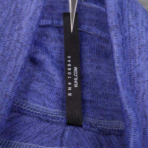 KUHL Lea Pullover Sweater Womens Medium Purple Blue Athleisure Hiking Cowl Neck - Picture 4 of 17