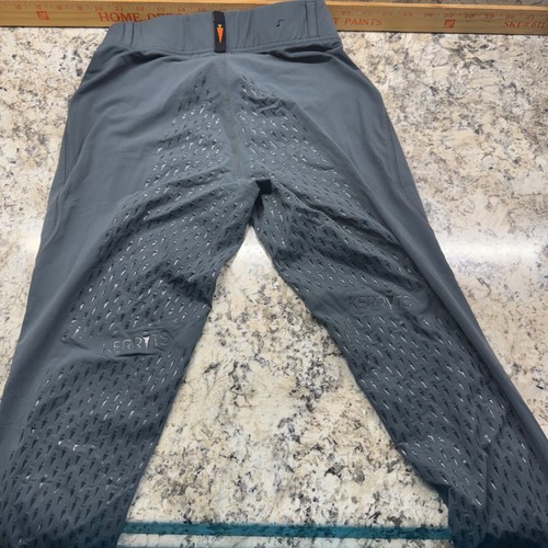 Leggings Kerrits Equestrian Riding Performance Gris Parche Silicona Talla Mediana - Imagen 5 de 8