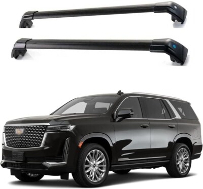 Fits for Cadillac Escalade 2021-2024 Cross Bar Roof Rack Rails - Main Image