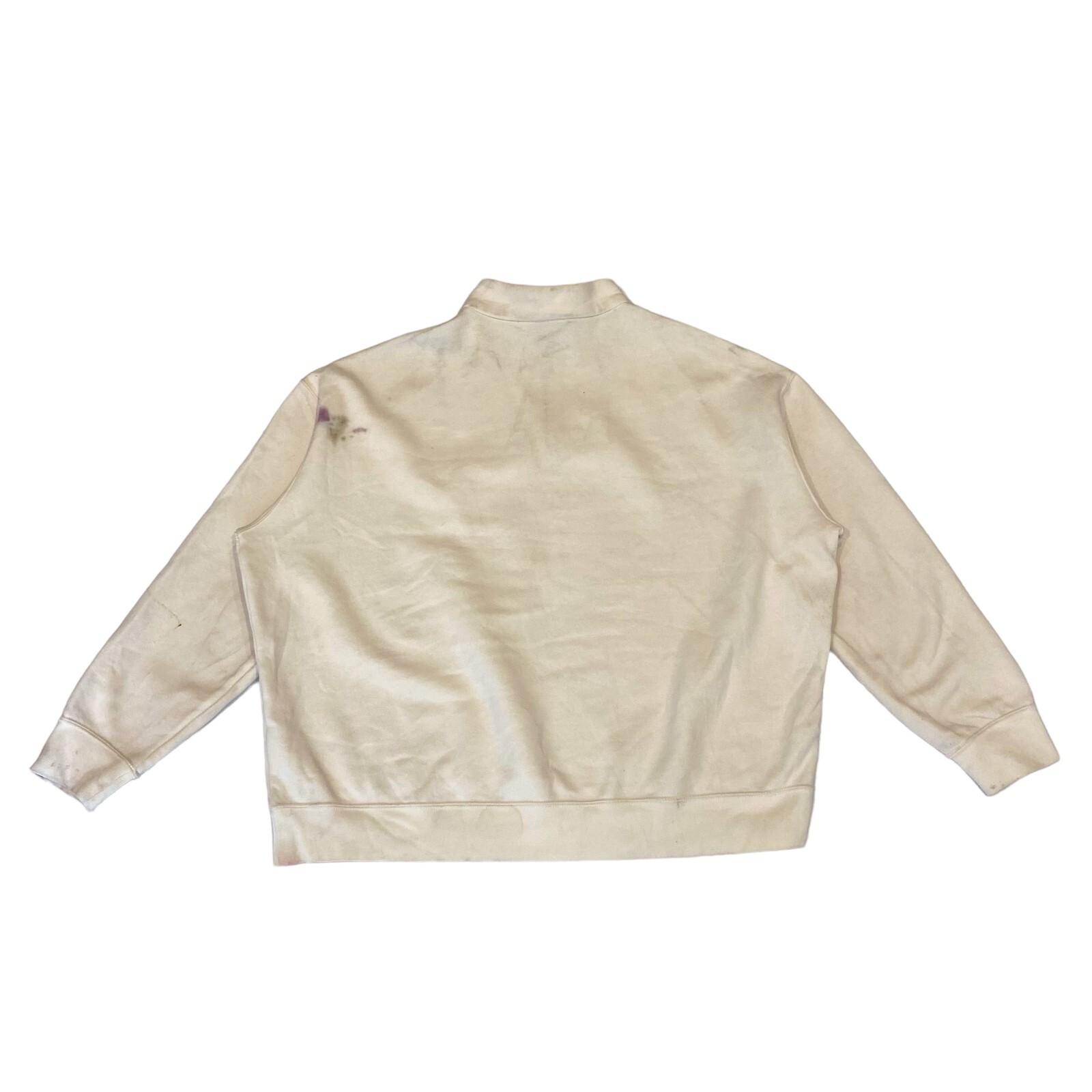 OFF WHITE X NIKE Felpa Nike Off White Abbigliamento Sportivo Casual Vintage Uomo Logo 1 4 Zip