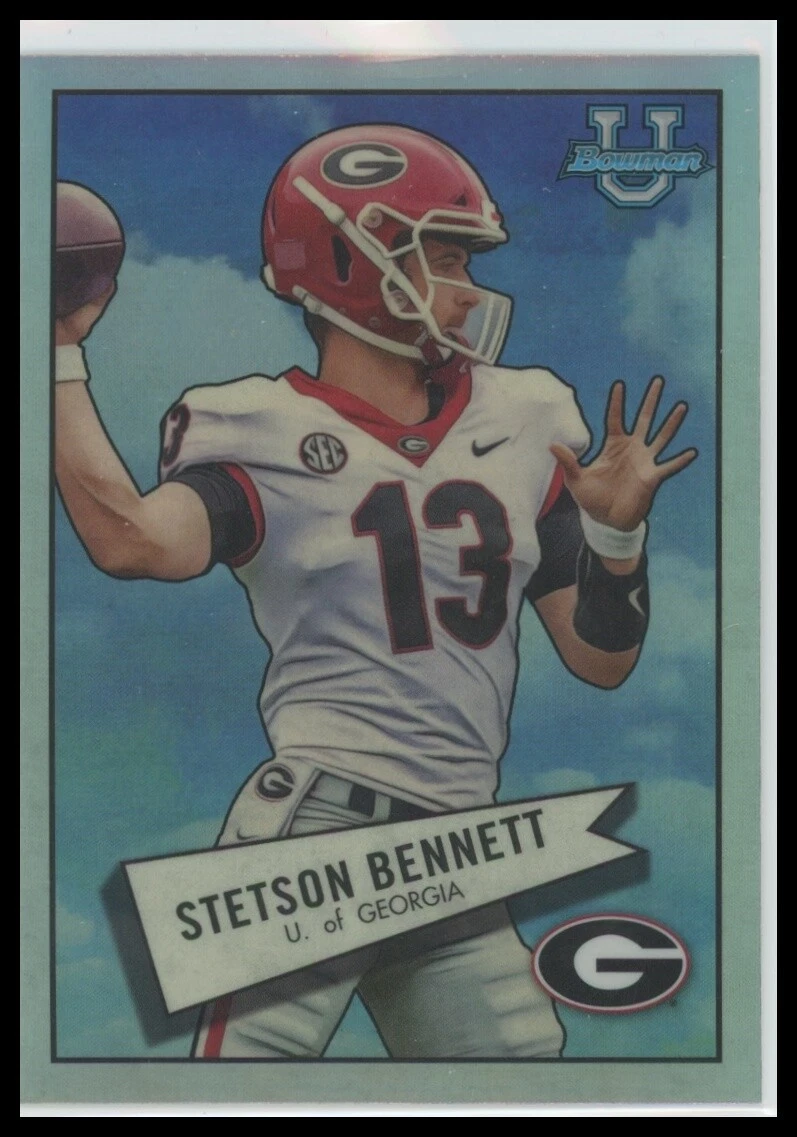 Stetson Bennett trading card