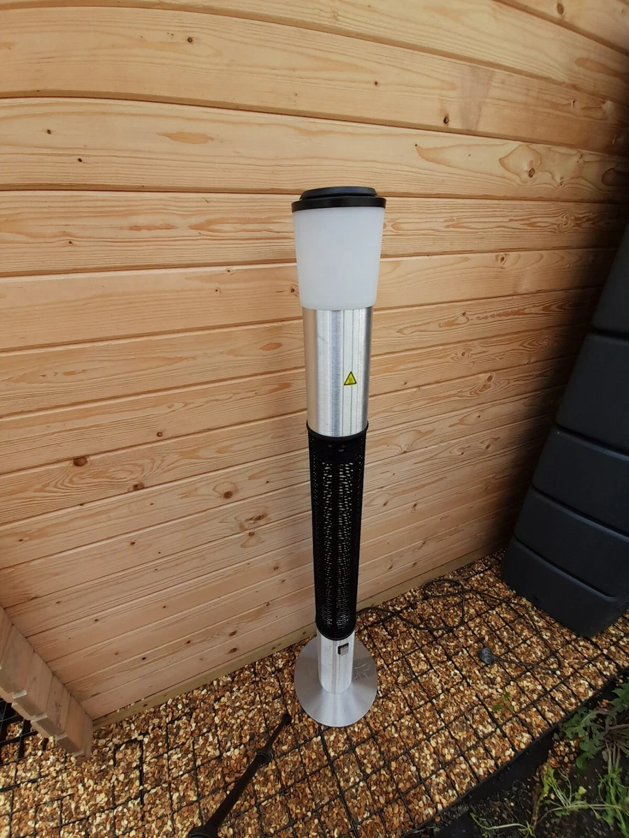 LA HACIENDA PATIO HEATER WITH LIGHT u0026amp; BLUETOOTH SPEAKER WITH REMOTE  CONTROL | eBay