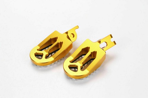 Motorcross wide fat foot pegs footrest for Suzuki RMZ 250 RMZ250 2005-2006 - Picture 24 of 37