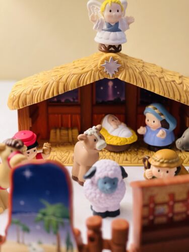 Fisher Price Little People A Christmas Story Nativity Manger Set - Picture 2 of 6