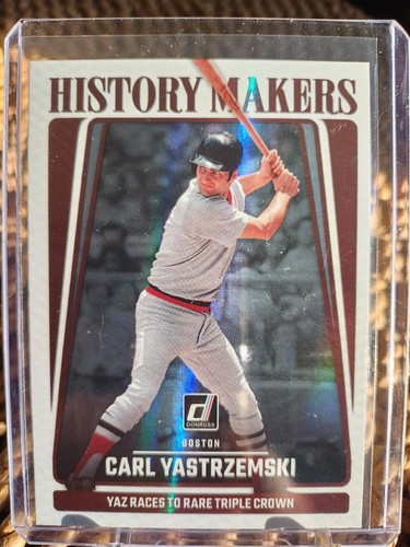 Carl Yestrzemski 2023 Donruss 2 Card Lot History Makers Case Hit! - Picture 4 of 5