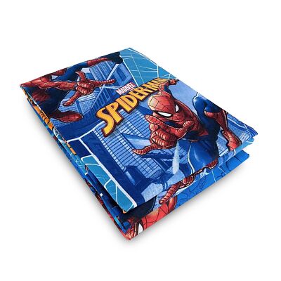 Komplett Bettwäsche Einzelbett 160x270 + offizieller Kissenbezug Marvel Spiderman 4021