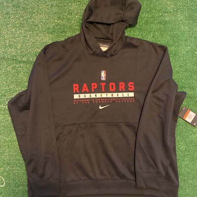 nike raptors warm up hoodie