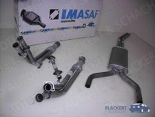IMASAF Auspuffset Hosenrohre+MSD für Mercedes R107 450 SEC 5.0 1978-1985