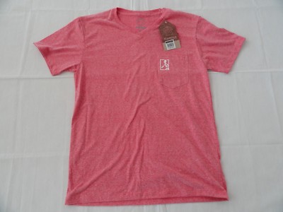 Kamisa by Kultura authentic M red V-neck premium t-shirt NEW w TAG sportswear