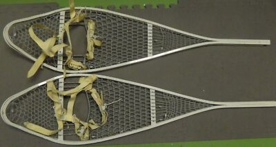ONE PAIR Snowshoes, Aluminum, Gov issue, USA MADE    M008