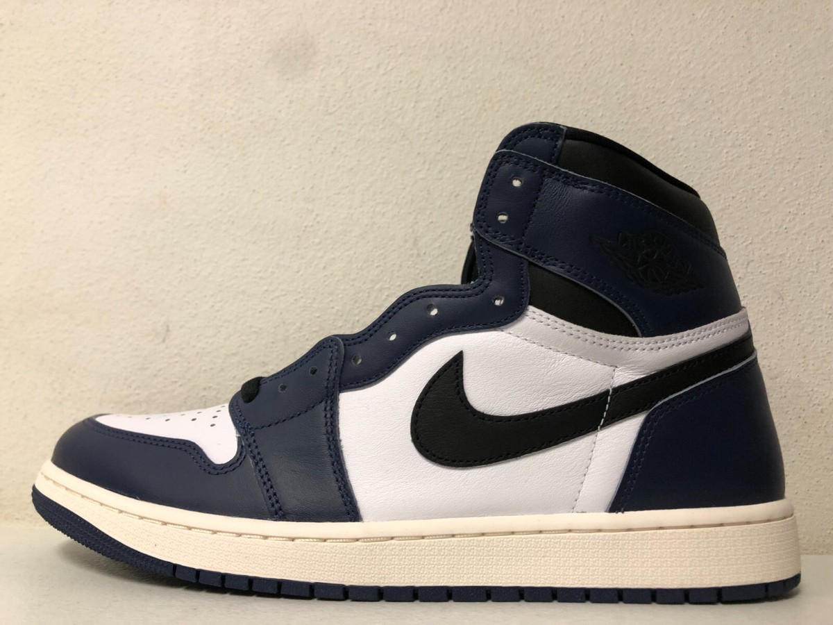 Nike Air Jordan 1 Retro High OG Midnight Navy Black White DZ5485