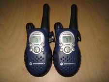Set of 2 Motorola Talkabout T5900 2-Way Radio Walkie Talkies