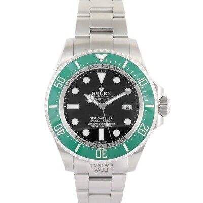 Rolex Sea-Dweller Deepsea 116660 Steel 44mm Watch Black Dial