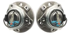 Pair Front Wheel Bearing Hub Assy For Holden Opel Vauxhall Astra AH 5 Stud ABS
