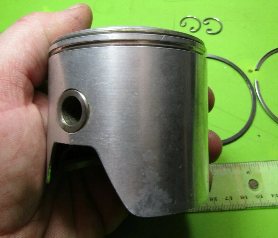  Kit de pistones Montesa King Scorpion 250 72,55 p/n 34,60,074 NOS # 1 34 M 1970-1972 Foto 2 de 4