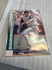 Curt Schilling 2002 Leaf Baseball Blue Press Proof #3
