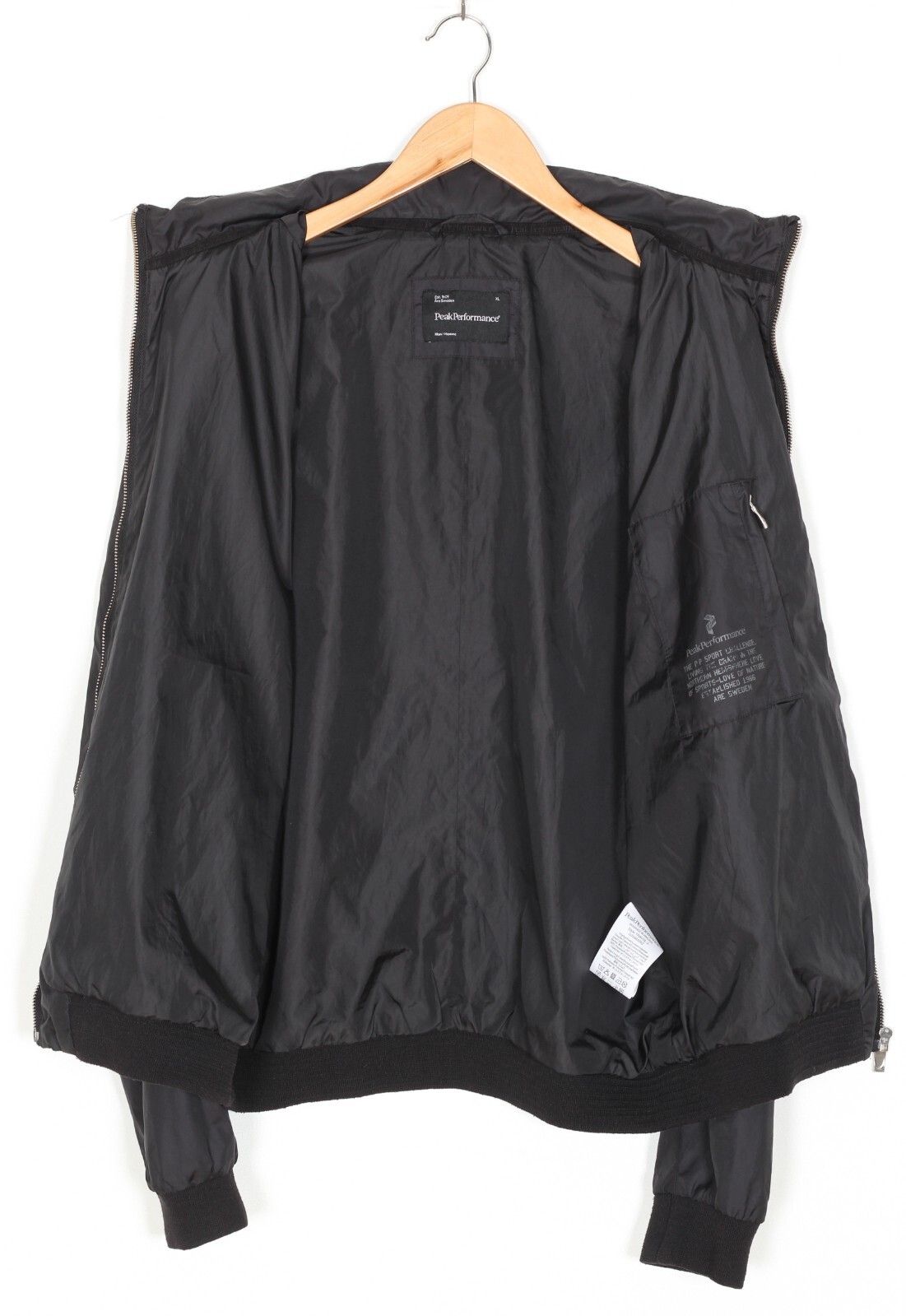 PEAK PERFORMANCE TRAVIS Bomber Jacket Men Size XL… - image 4