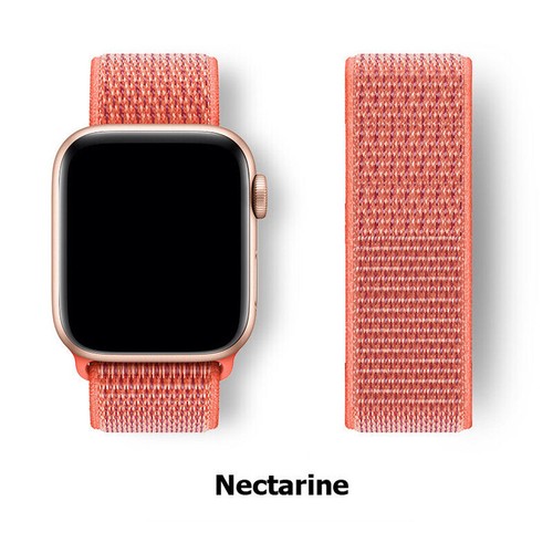 Accesorios de correa de bucle para Apple Watch Ultar 8 7 6 5 SE 4 iWatch correa de nailon suave - Imagen 104 de 133