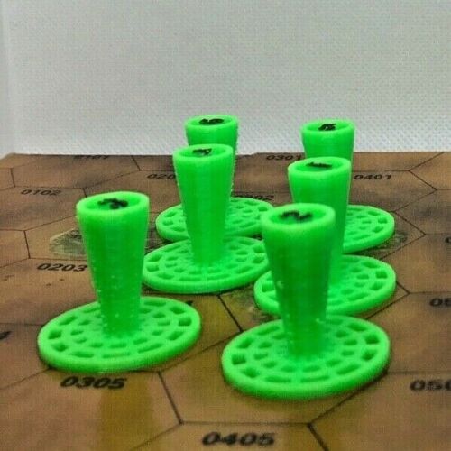 Battletech - Objective Markers Numbered 1-6 - Picture 4 of 5