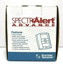 System Sensor SpectrAlert Advance 14N227 hW Horn White