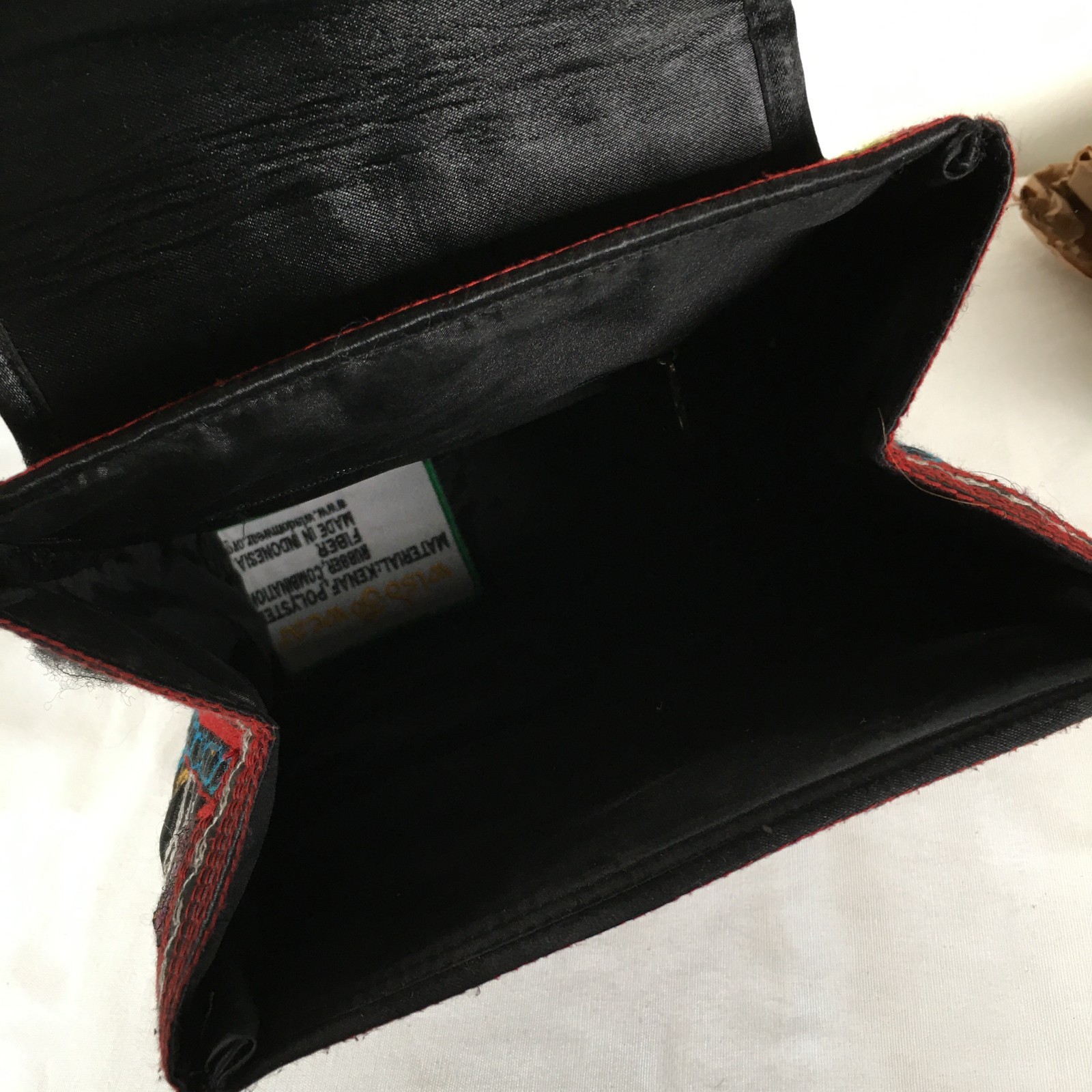 Wisdom Wear Multi Colored Backpack Embroidered Bo… - image 8