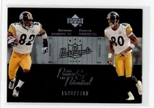 2003 Upper Deck #PP17 Antwaan Randle El / Plaxico Burress #/1700