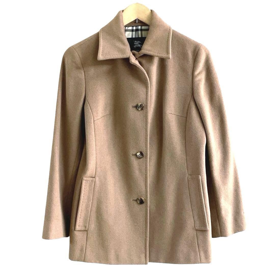 Burberry London Angola Wool Coat