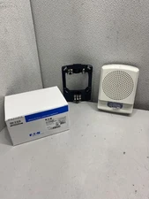 Eaton ELSPSTW Eluxa High Fidelity Speaker w/ LED Strobe