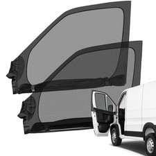 Side Window Sunshade Bug Screen Pair for Ram Promaster 1500 2500 3500 2014-2025