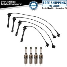 Ignition Kit Spark Plug & Wire Set For Toyota Tacoma 4Runner L4 2.7L 2.4L