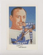 1983 Hockey Hall of Fame Postcards Ace Bailey #N2 HOF 4qa