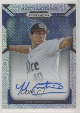 2019 Panini Prizm Draft Picks Auto Mojo Prizm 11/49 Matt Canterino #42 Auto fm0