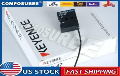 One KEYENCE PS-47 PS47 Photoelectric Sensor New US Free TAX  US Free TAX