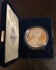 Flawless 2004 Silver Eagle Proof  West Point Mint Velvet Box