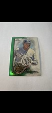 2022 Topps Allen Ginter Chrome Salvador Perez Card Green Refractor SP /99