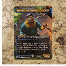 Wizards Magic: The Gathering Doc Ock Evil Inventor Marvel Legendary Creature Bl…