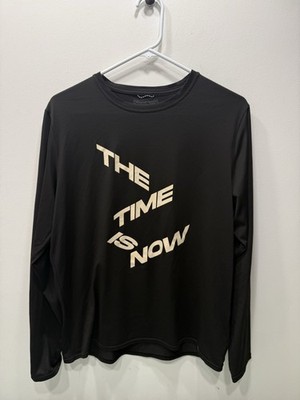 Patagonia Men's Long Sleeve Capilene Cool T-shirt Sz M Black Oculus 6 Conference