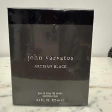 John Varvatos Artisan Black EDT Spray 125ml new in sealed box