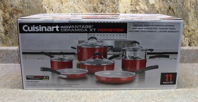 Cuisinart 54C-11R Advantage Ceramica XT Nonstick 11pc Set