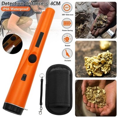 Pro Pinpointing Maximum Sensitivity Metal Detector Static Pinpointer Waterproof