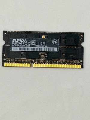   Elpida 8GB PC3-12800 DDR3-1600MHz SoDimm RAM Laptop Memory HP MAC SAMSUNG DELL