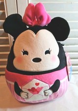 2026 MINNIE MOUSE SQUISHMALLOWS NWT 9" VALENTINES Jazwares Plush Disney