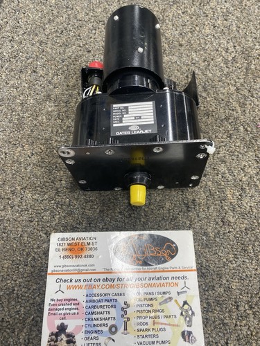 GATES LEARJET  2380066-80 AUTO PILOT SERVO ACTUATOR MOTOR OVERHAULED  WITH 8130